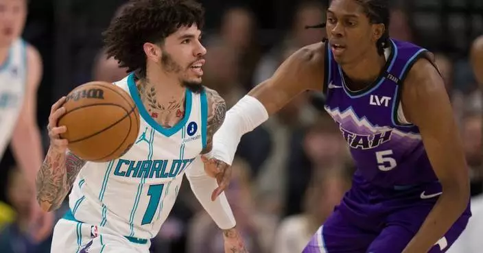 Hornets build a 47-point lead in the 1st half and rout the Jazz 150-95
