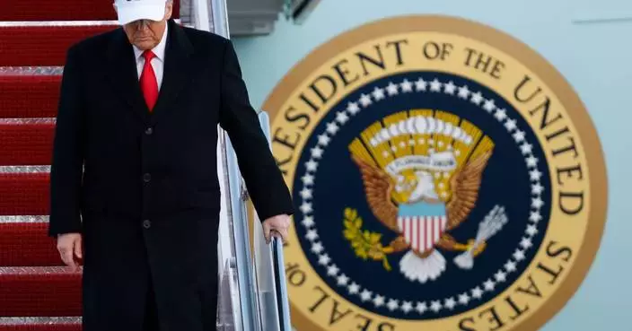 The Latest:  Trump says anything less than US control of Greenland is ‘unacceptable’