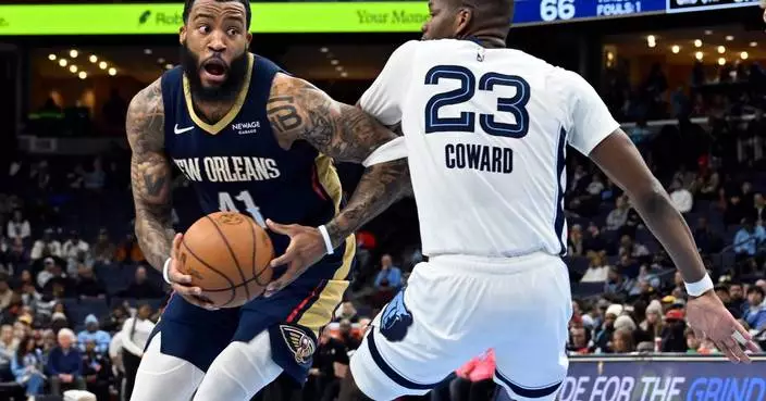 Saddiq Bey leads fourth-quarter comeback as Pelicans defeat Grizzlies 133-127