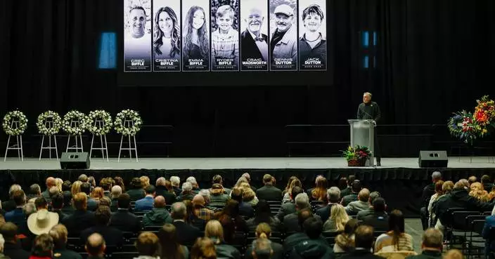 Memorial service for former NASCAR driver Greg Biffle, 6 others killed in plane crash begins