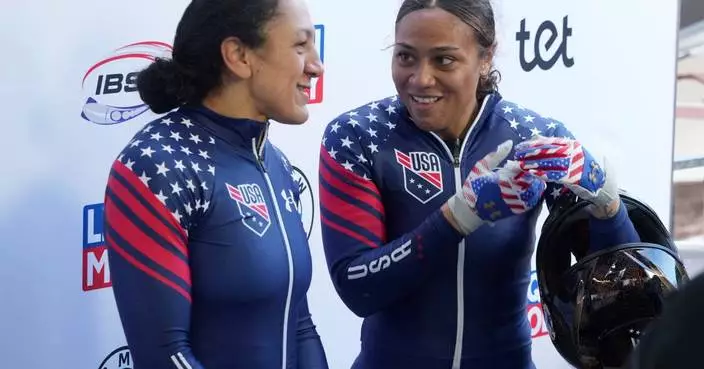 A pre-Olympic treat for the US women's bobsled and skeleton teams: They got their hair done