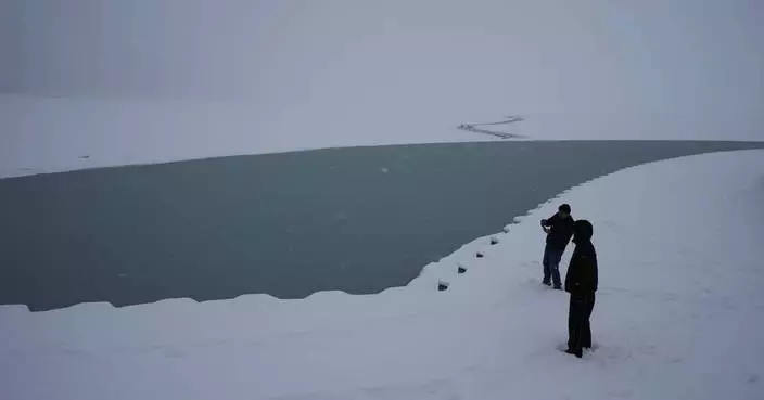 Winter storm across the US in photos