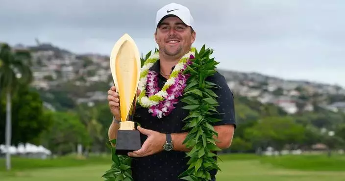 Gotterup wins PGA Tour opener in Hawaii. Elvira takes Dubai Invitational