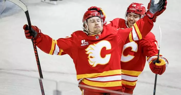 Flames beat Flyers 5-1 for 4th straight home victory