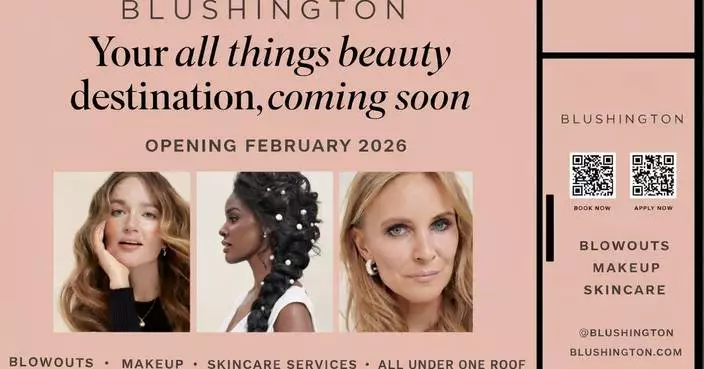 Blushington Enters Its Next Chapter With the Opening of Its First-Ever Franchise Location in Boca Raton