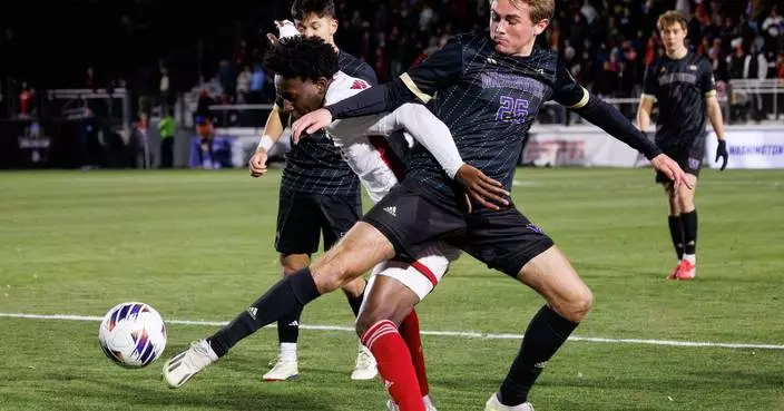 Forwards Donavan Phillip of North Carolina State and Jasmine Aikey of Stanford win Hermann Trophies