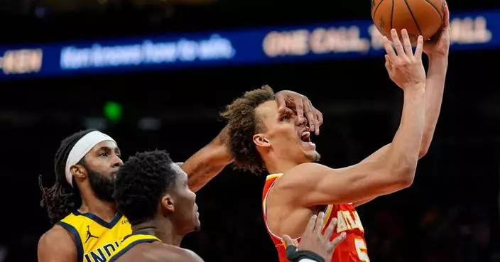 CJ McCollum scores 23 points and Hawks ride 17-0 second-half run to charge past Pacers 132-116