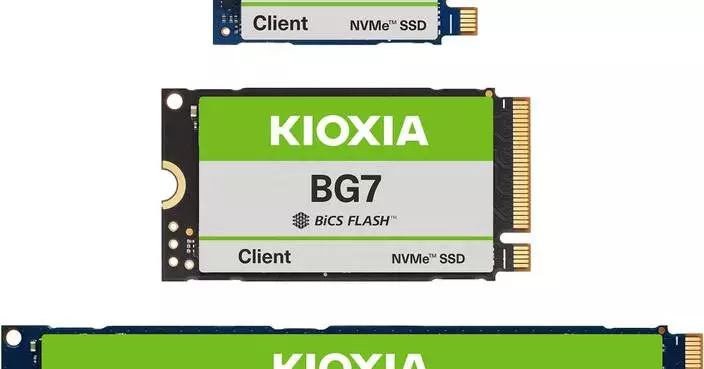 Kioxia Unveils the Next Generation KIOXIA BG7 Series SSDs for PC OEMs
