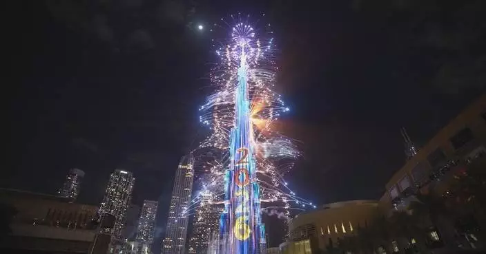 UAE, Australia ring in New Year with spectacular fireworks