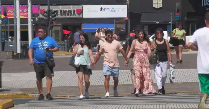 Heatwave hits South American countries ahead of New Year holiday