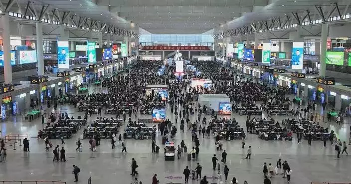 Cross-regional passenger trips in China expected to go up 21 percent on New Year's Day