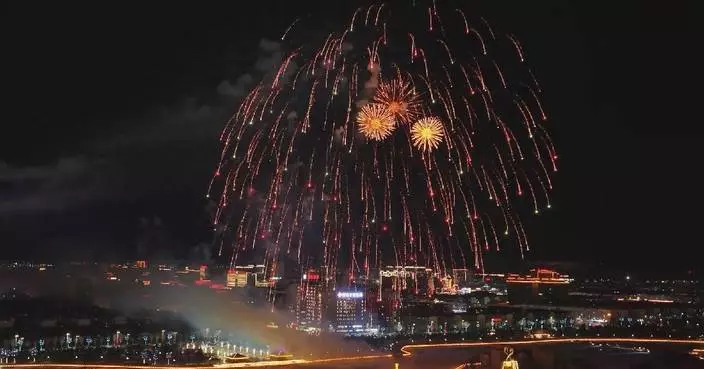 Festive activities held across China to celebrate New Year holiday