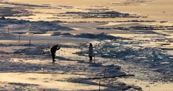 Spectacular frosty scenes in Guizhou, Xinjiang