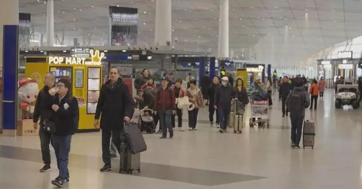 China sees rise in New Year travel and spending