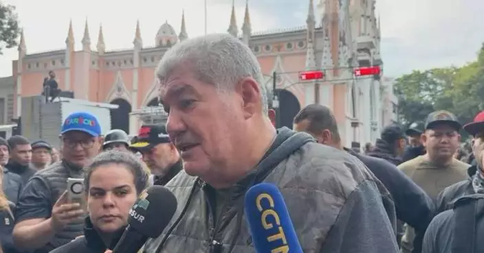 Venezuelan labor minister thanks allies, calls for international solidarity