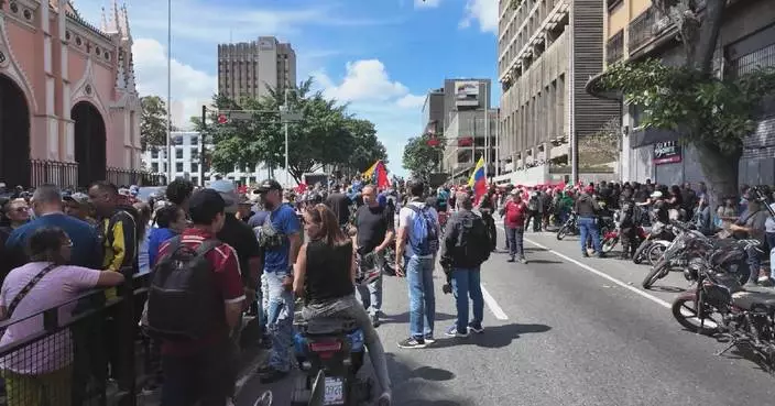 Venezuelans gather in capital to condemn US military attacks, capture of Maduro
