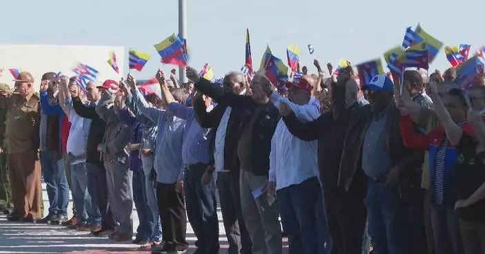 Massive protest held in Cuba to condemn US military operation in Venezuela