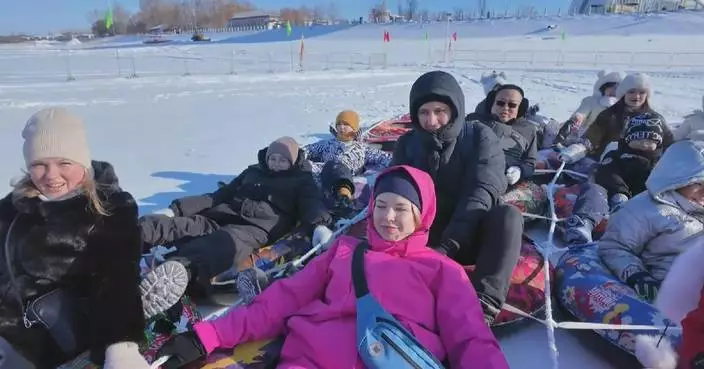 Northeast Chinese county welcomes surge of Russian tourists during New Year holiday