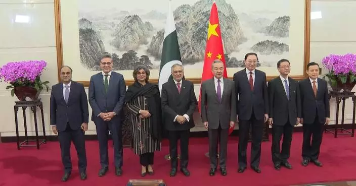 Chinese foreign minister holds strategic talks with visiting Pakistani counterpart