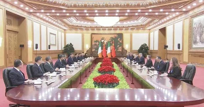 China willing to enhance strategic communication, expand pragmatic cooperation with Ireland: Xi