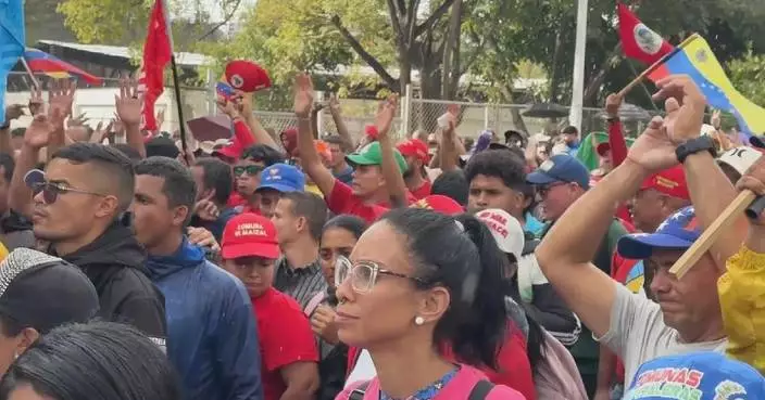 Protesters take to streets of Caracas demanding release of Maduro