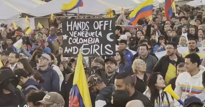 Thousands protest in Colombia as anger builds over US intervention in internal affairs