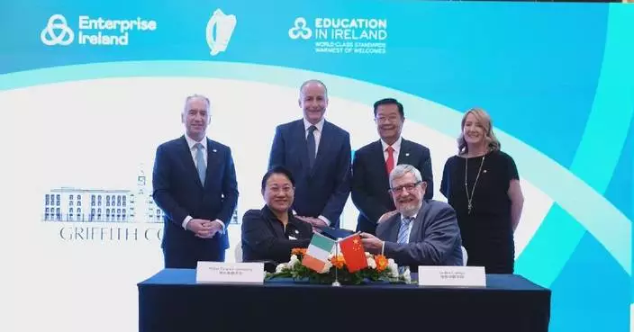 Irish PM looks forward to strengthened cooperation with China in AI, agriculture, education