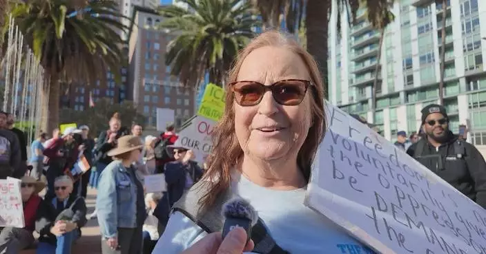 Protests erupt in Los Angeles against ICE, U.S. actions in Venezuela