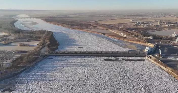 Inner Mongolia section of Yellow River enters stable ice period after 48 days