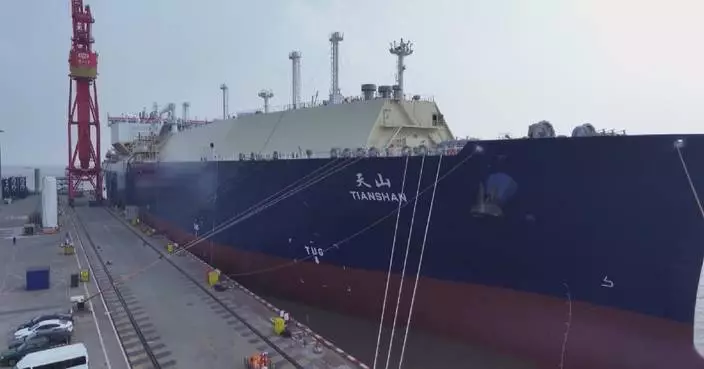 China to deliver world-leading LNG carrier Tianshan with green propulsion