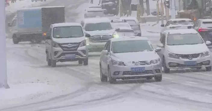 Cold wave triggers temperature dips, snowfall in northwest China’s Xinjiang