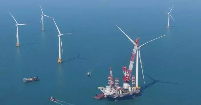 World’s first 20-MW offshore wind turbine installed in waters near Fujian