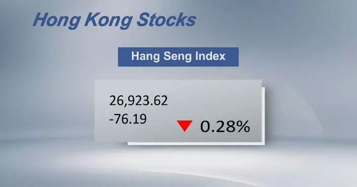 Hong Kong stocks close lower Thursday