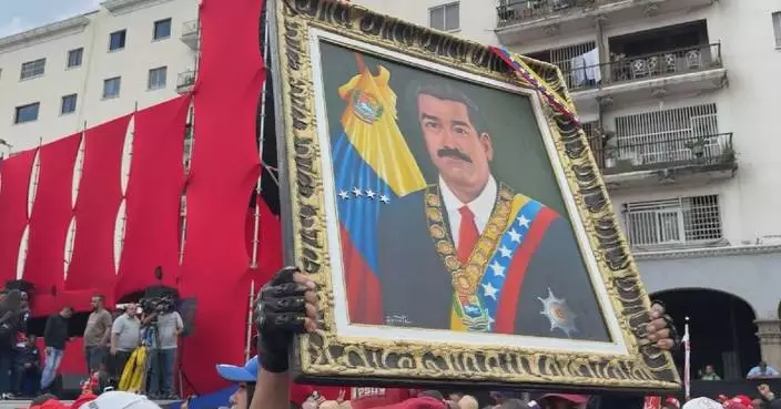 Venezuelan workers rally for Maduro’s return