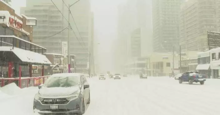 Winter storm slams Toronto, closes schools, disrupts traffic