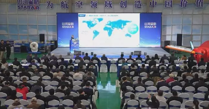 China's first light sport aircraft with independently-developed avionics, engine delivered