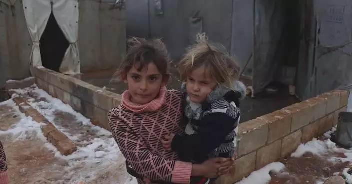 Extreme weather worsens life for displaced Syrians