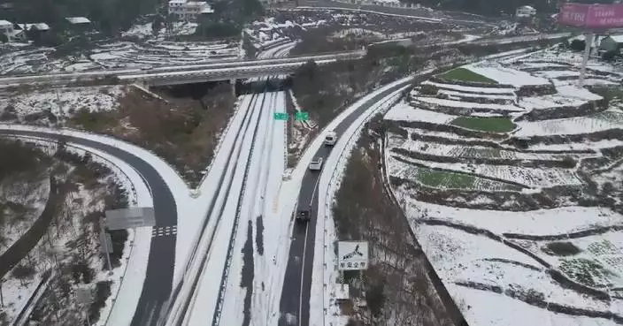 Emergency response in place as cold wave sweeps across China