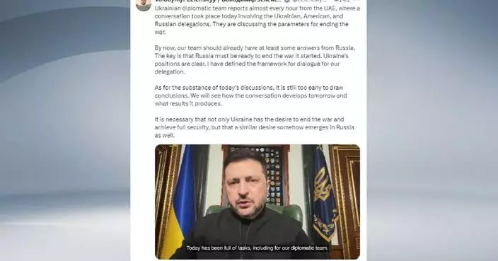 UAE hosts first Russia-US-Ukraine talks since start of conflict