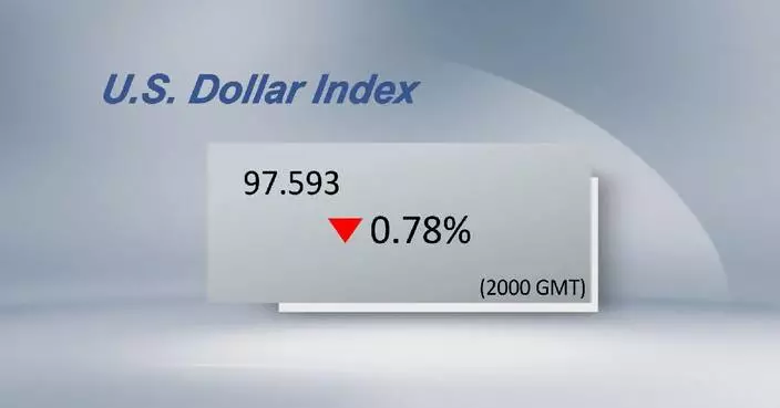 U.S. dollar ticks down