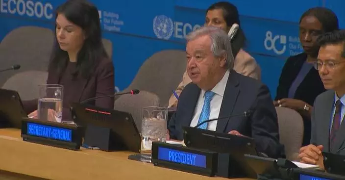 UN chief calls for multilateral cooperation to speed up development