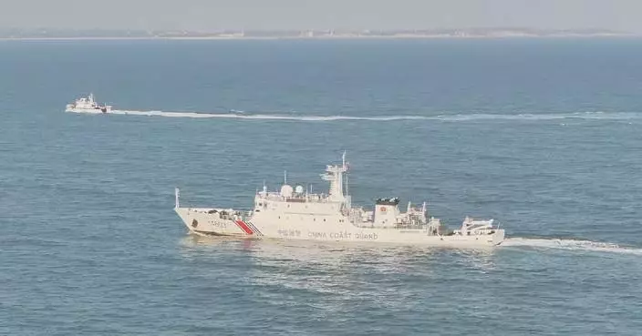 East China’s Fujian coast guard conducts routine patrol in waters near Kinmen