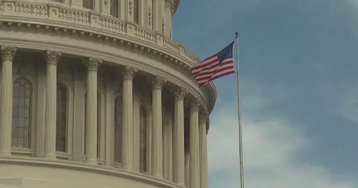 Trump touts "massive" U.S. forces heading toward Iran