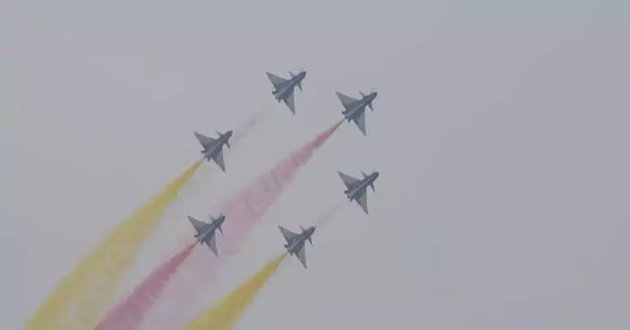 Bayi aerobatic team training for Singapore airshow