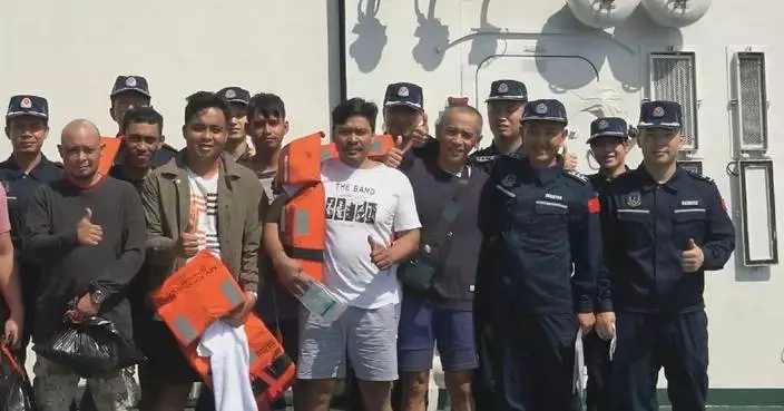 China hands over 17 Filipino sailors from shipwreck to Philippines