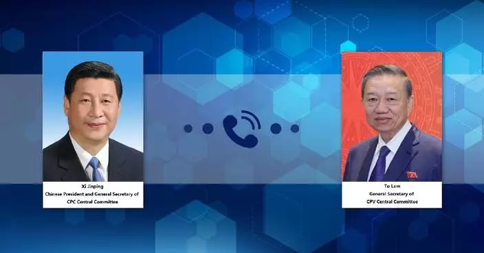 Xi holds phone talks with Vietnam’s To Lam on relations