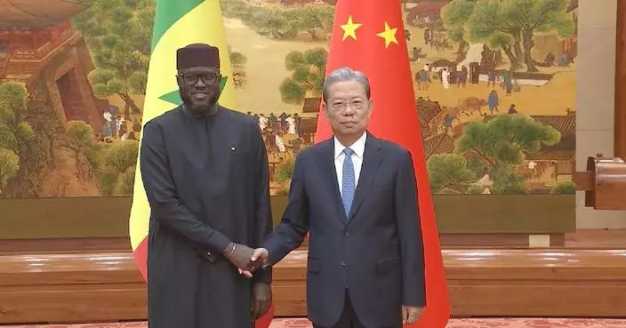 China’s top legislator holds talks with president of Senegalese National Assembly