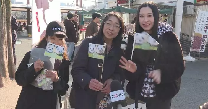 Last two pandas in Japan return to China