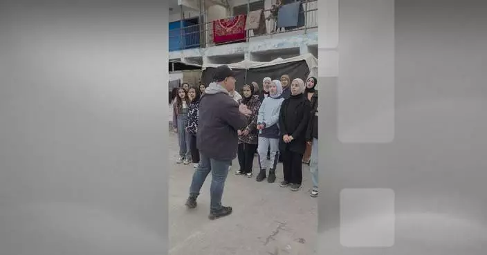 Girls’ choir brings hope, smiles to war-torn Gaza Strip