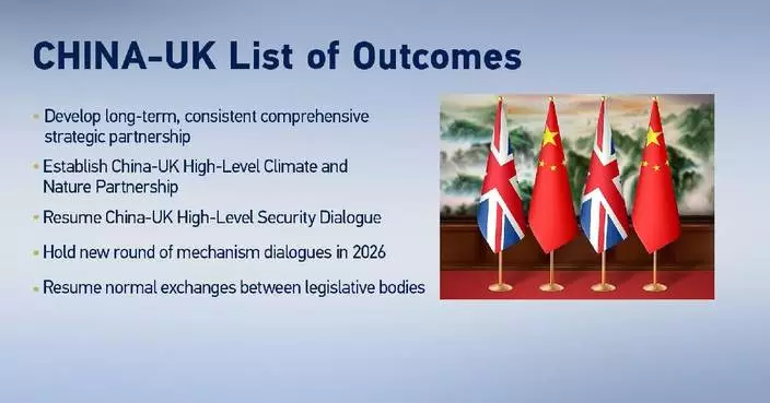 China, UK sign multiple agreements in Beijing to strengthen ties, encourage dialogue